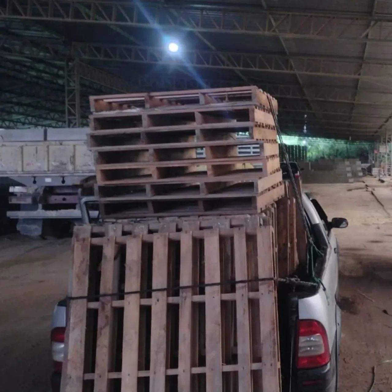 Paletes de madeira forro duplo para venda - Foto 2