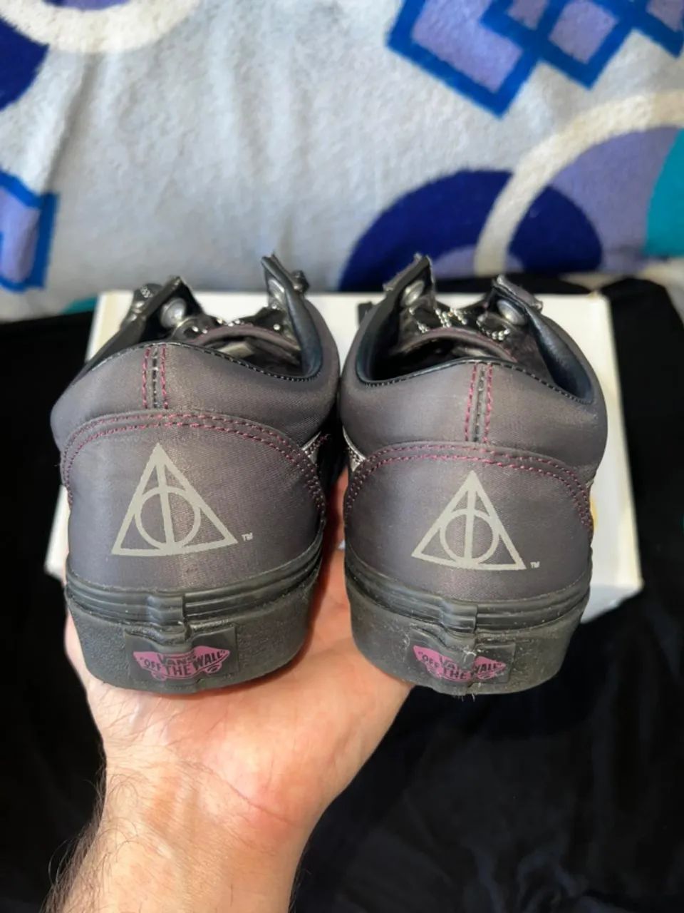 Vans Old Skool Harry Potter Relíquias da morte.  - Foto 5