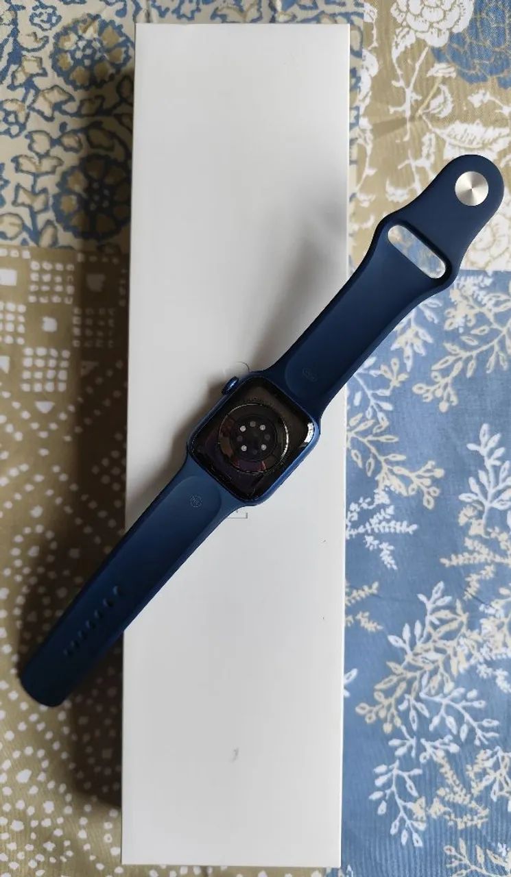 Apple Watch Series 7 Azul Tam 41mm - Foto 3