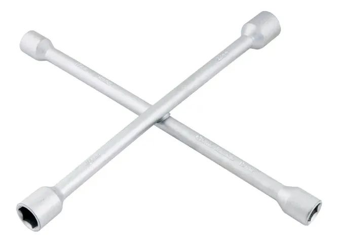 Chave De Roda Cruz 4 Bocas 17 X 19x 21 X 23 Cinoy