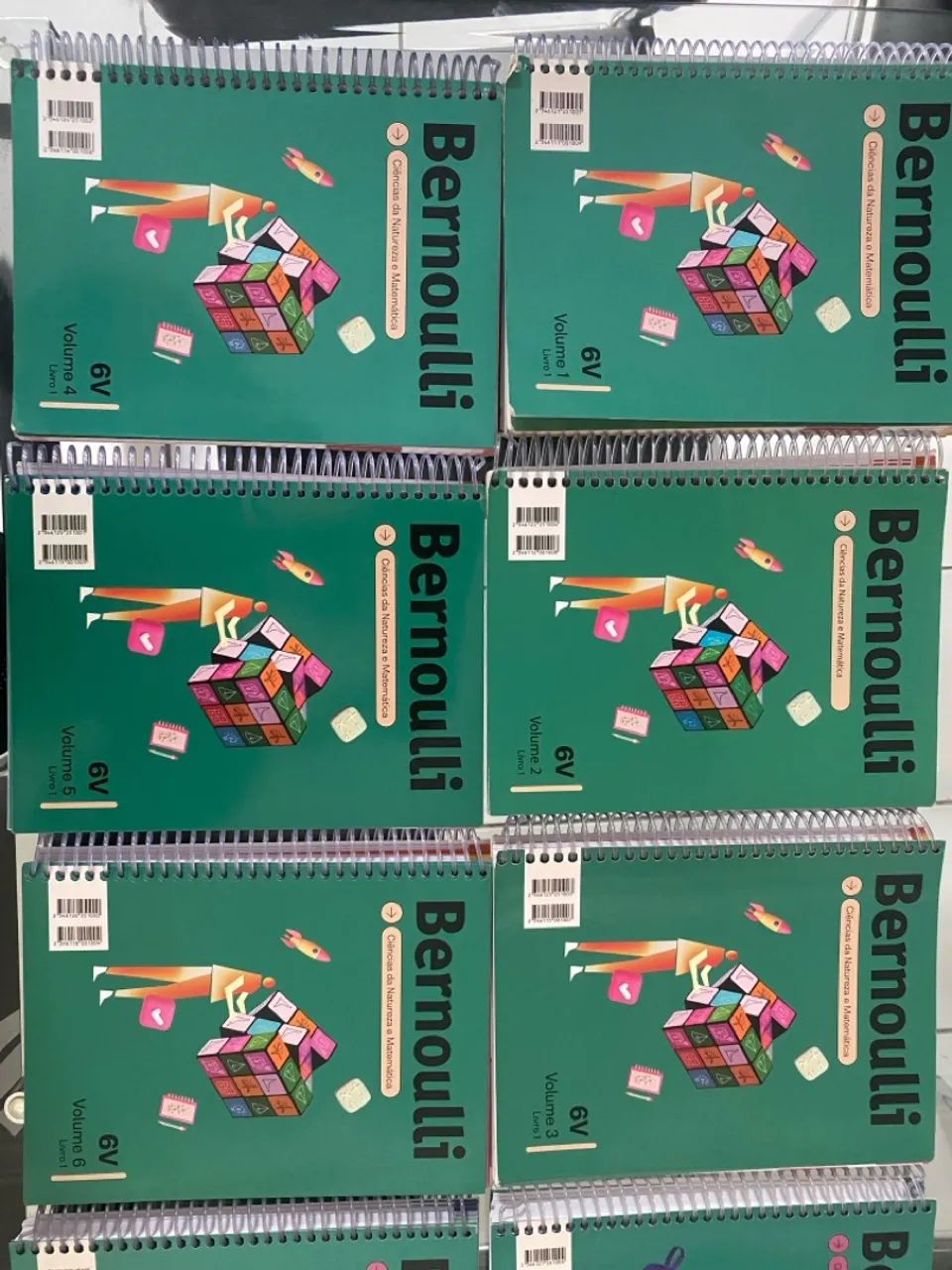 Kit completo Livros Bernoulli  - 12 livros ENEM e vestibulares - Ótimo estado! 