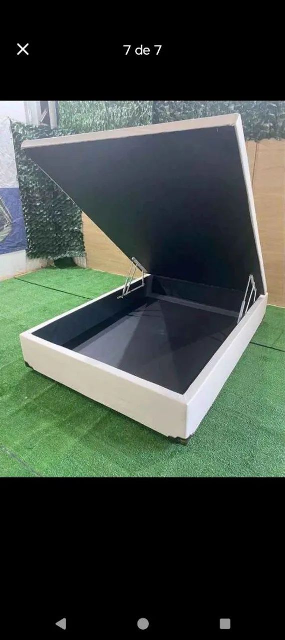 Base Box Casal com Baú - R$499,90 - Foto 2