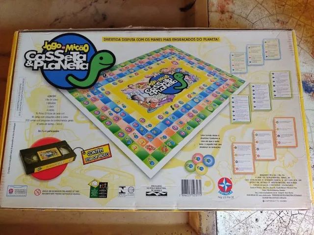 Jogo Do Micão - Casseta E Planeta Brinquedo da Estrela Com o VHS - Foto 2