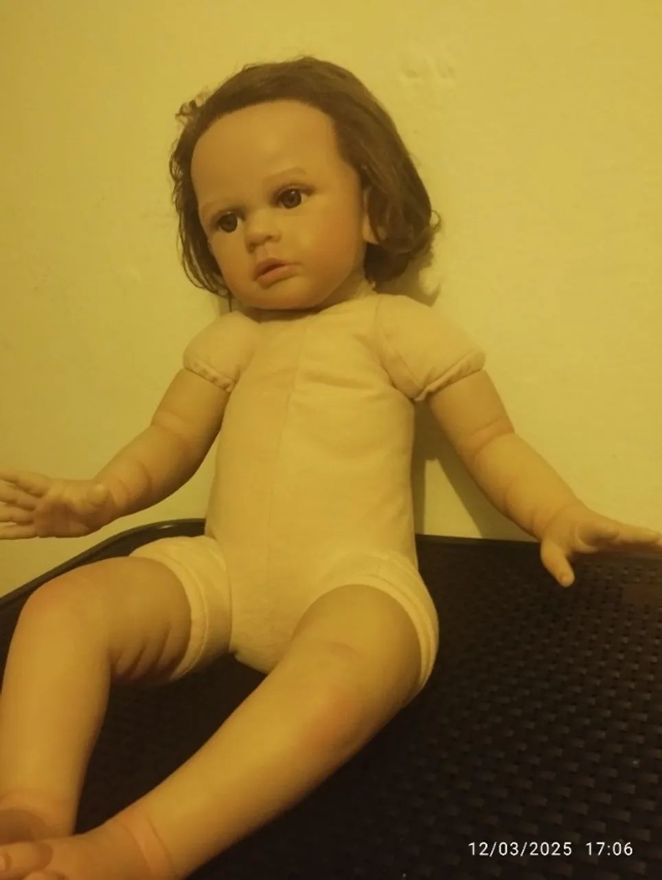 Boneca Reborn Menino Realista Pintura 3D  - Foto 2