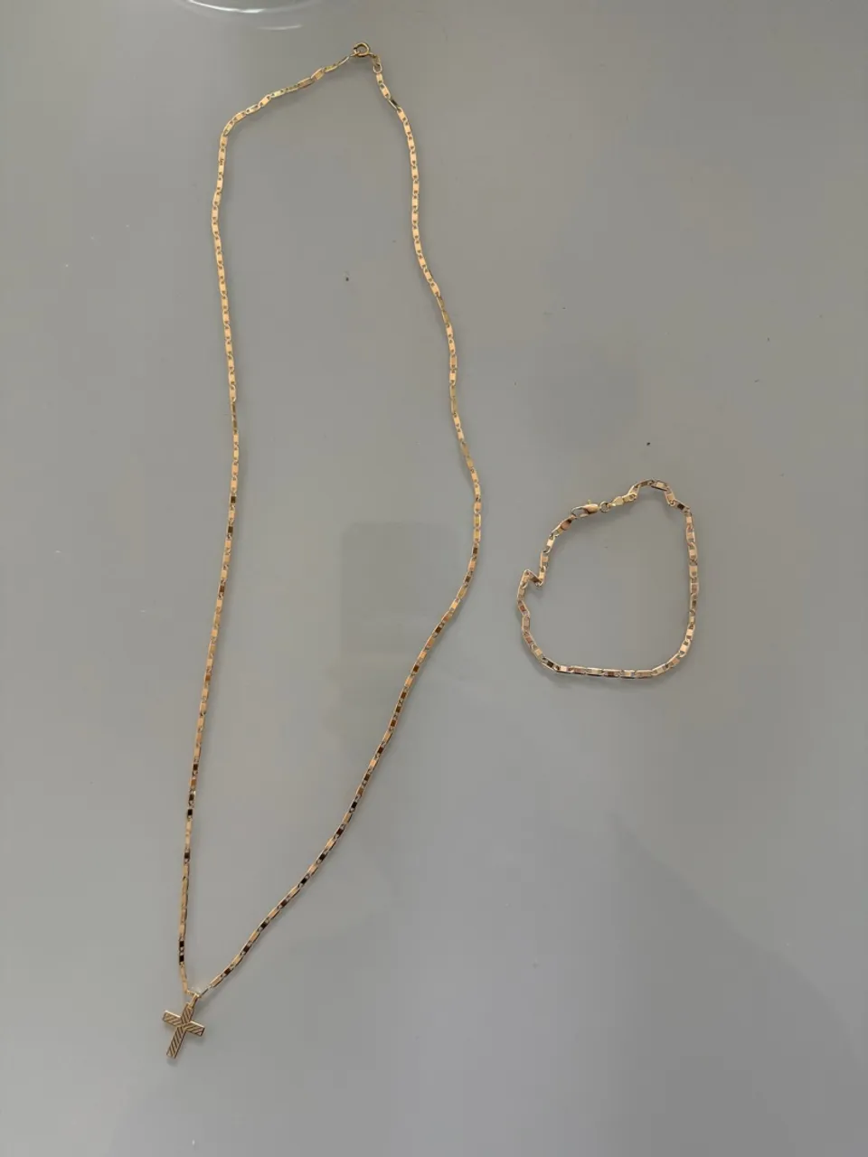 Conjunto - CORRENTE E PULSEIRA DE OURO 18K