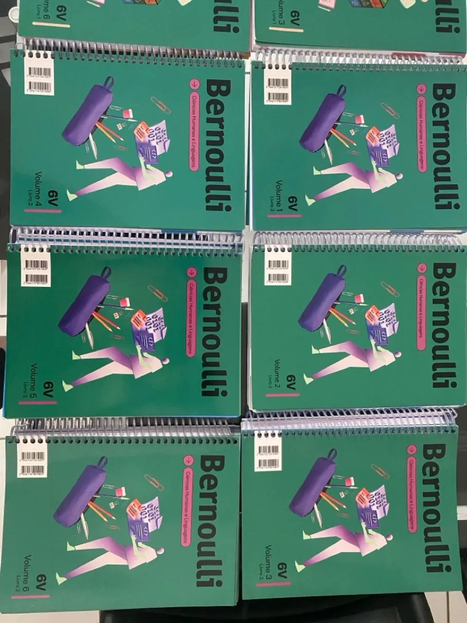 Kit completo Livros Bernoulli  - 12 livros ENEM e vestibulares - Ótimo estado!  - Foto 2