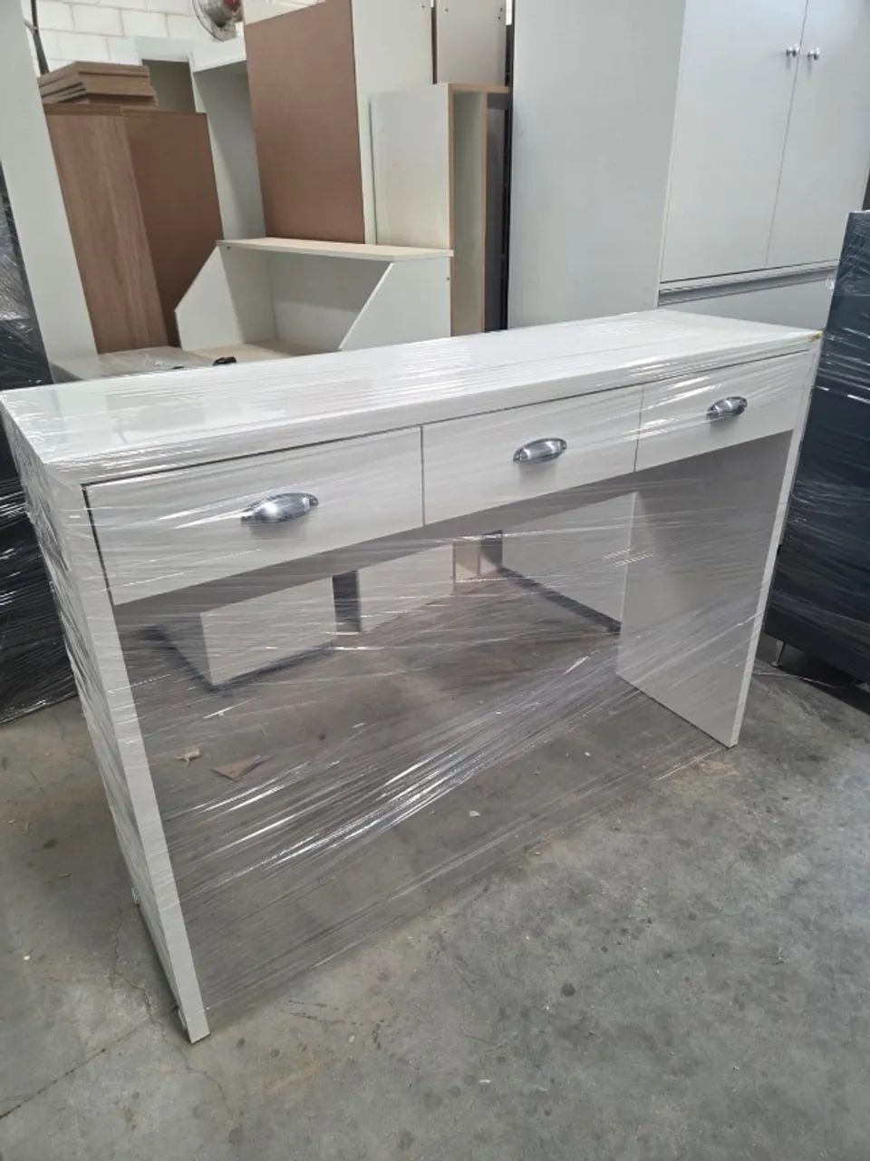 Bancada mdf 30mm 03 gavetas - Foto 3