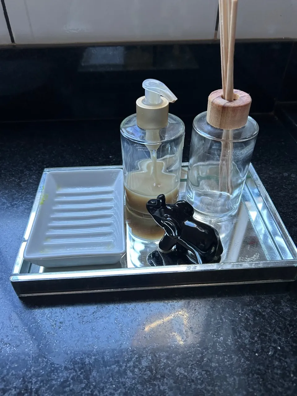 Kit para banheiro elegante