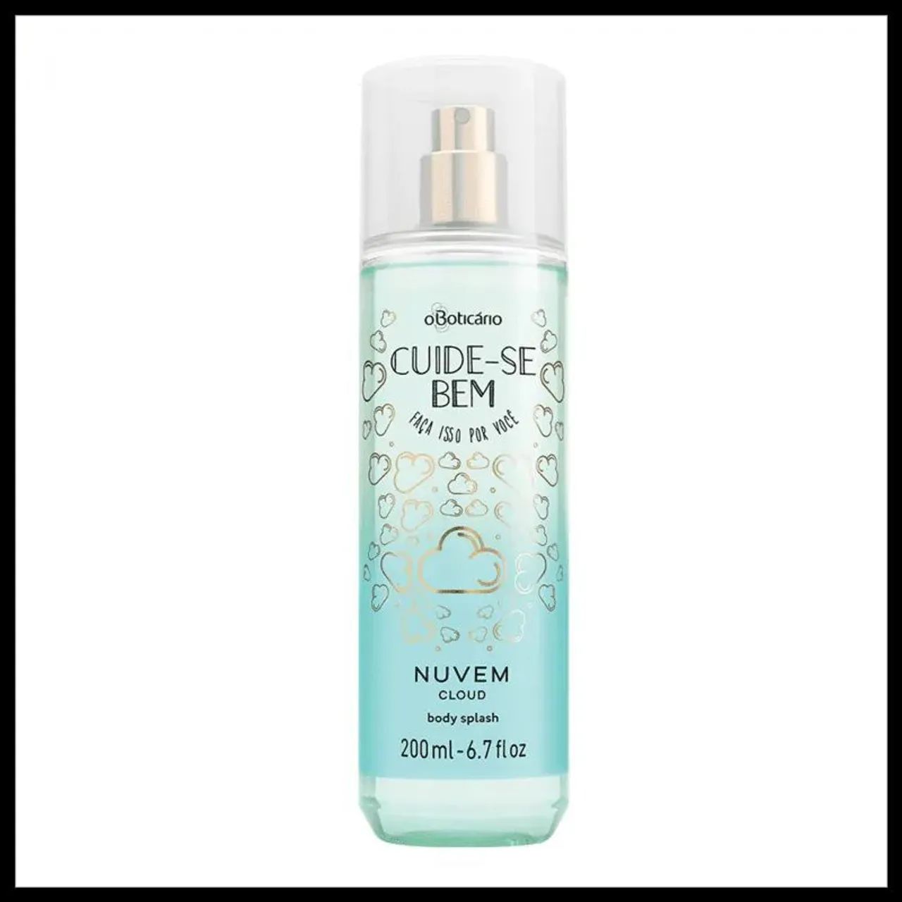Perfume Body Splash Cuide-se Bem Nuvem O Boticário