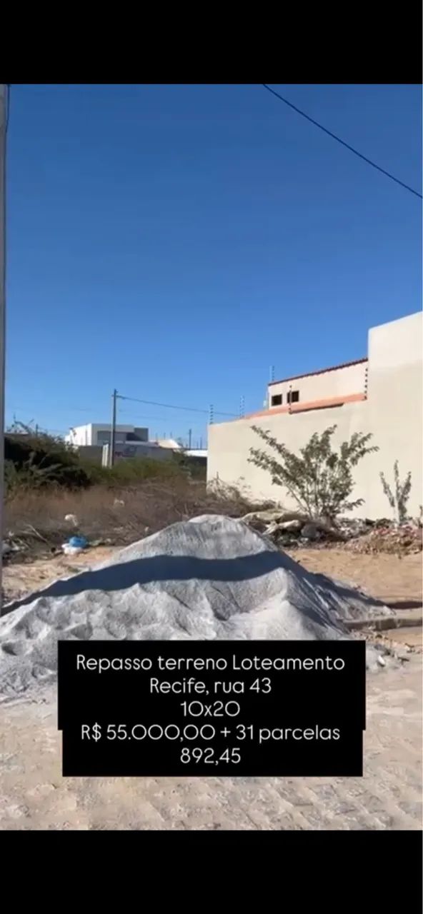 Foto - Petrolina - Areia Branca