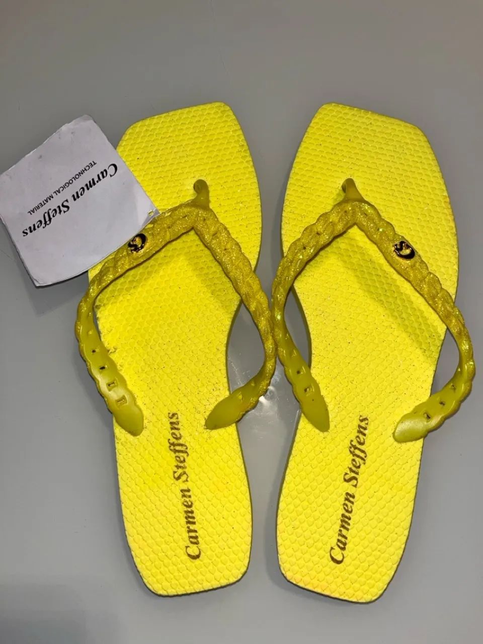 Flip Flops Chinelo Branco Carmen Steffens Chinelo Carmen