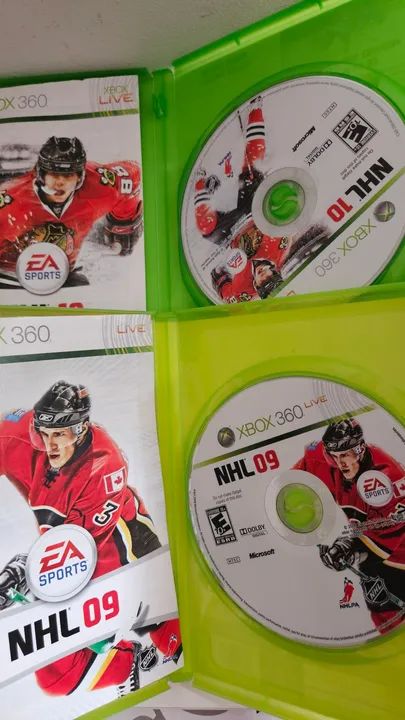 Combo jogos Coleção NHL Xbox 360 - 09, 10, 11, 12 e 14 originais  - Foto 4