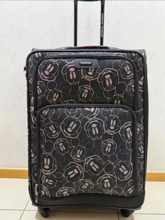 Mala American Tourister estampa Mickey | Tamanho G | Roda 360°