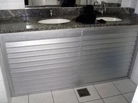 Fechamento de pia em alumínio  - Foto 2