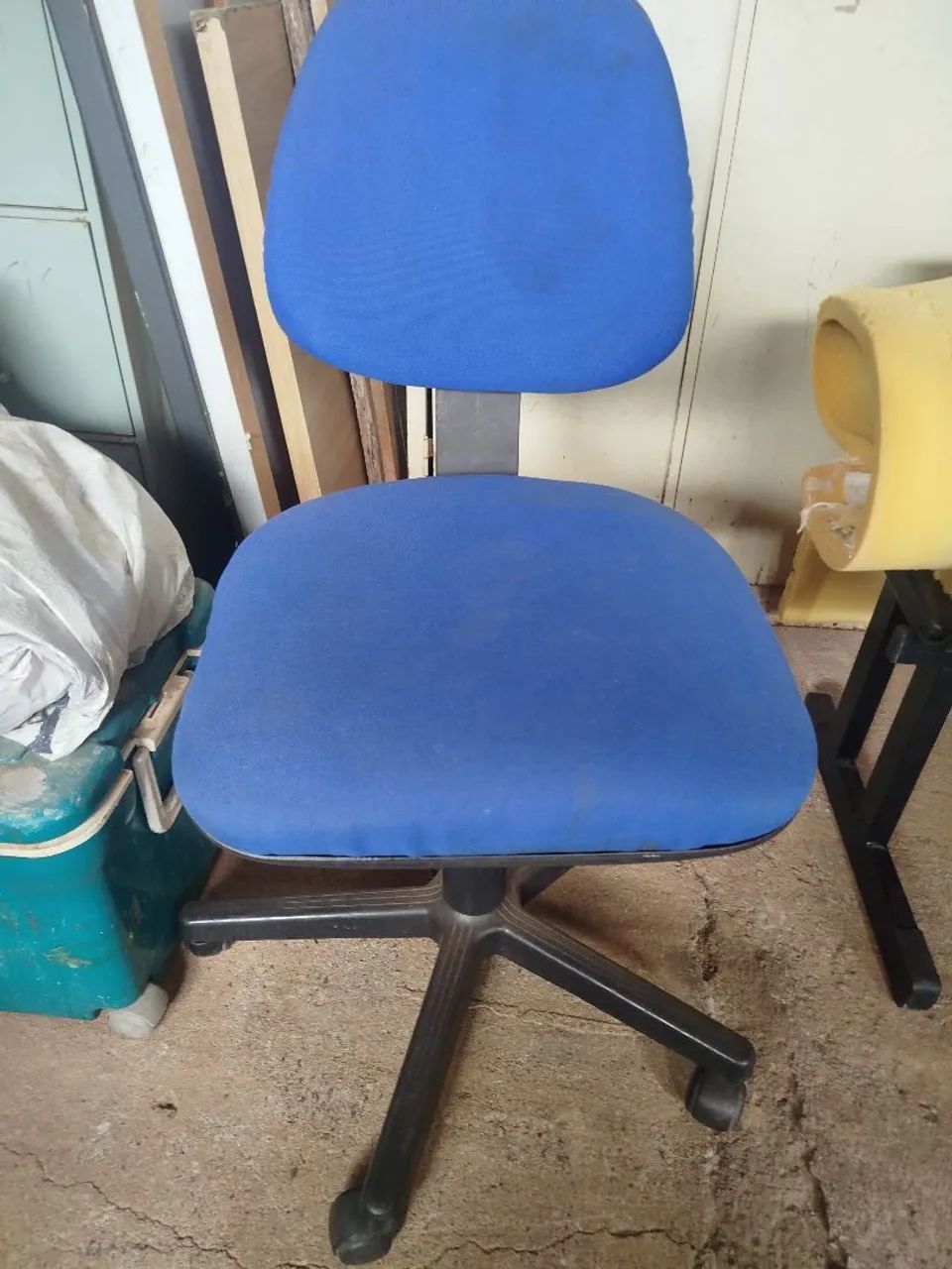 Cadeira para escritório azul - Foto 2