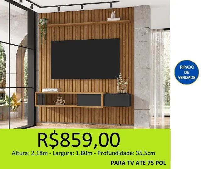 Painel ripado a pronta entrega 