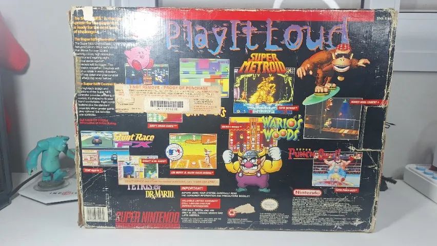 (Envio só em 2026)Super Nintendo na caixa - Foto 5