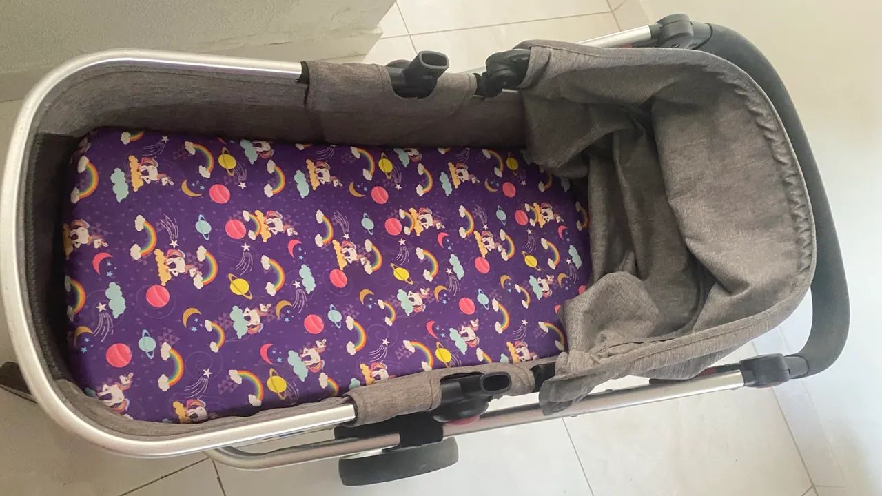 vendo carrinho de bebê importado - Foto 3