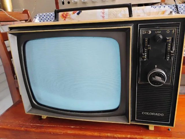 Tv Antiga Colorado Tubo 15 Preto E Branco - Ano 1977 (Usado) - Foto 5