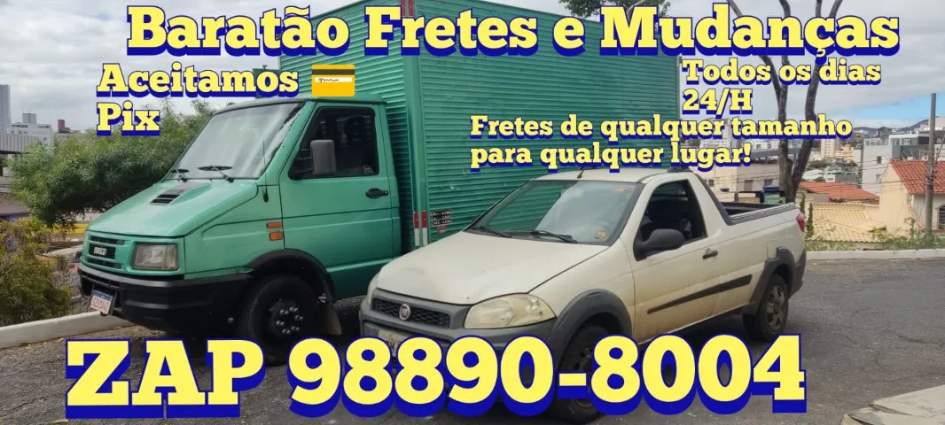 Fretes Carretos e Mudanças em Geral para todo Brasil