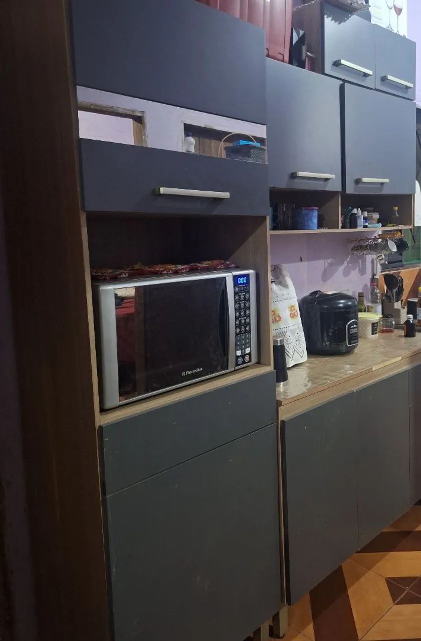 Móveis planejados para cozinha compacta