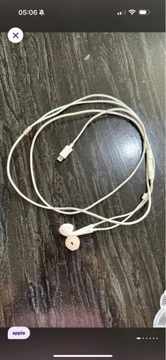 Fones de Ouvido Apple com Fio