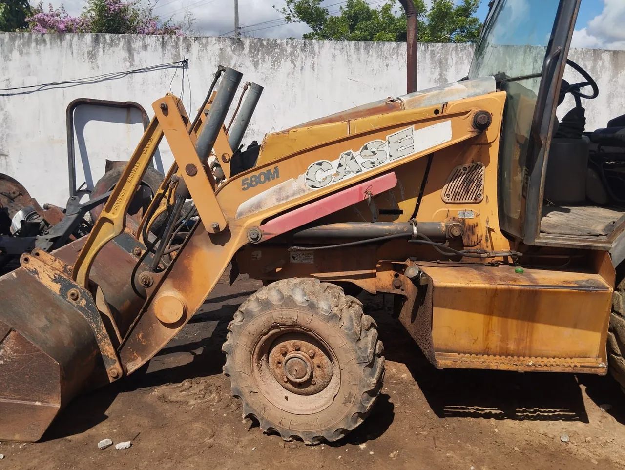 Retroescavadeira case 580M - Foto 4