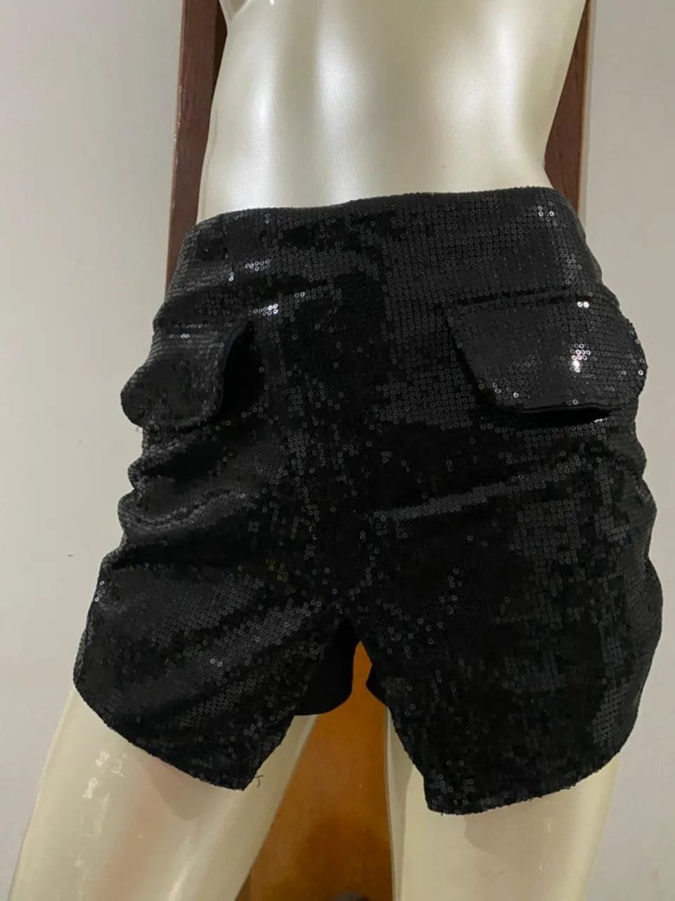 Short paetê - Foto 3