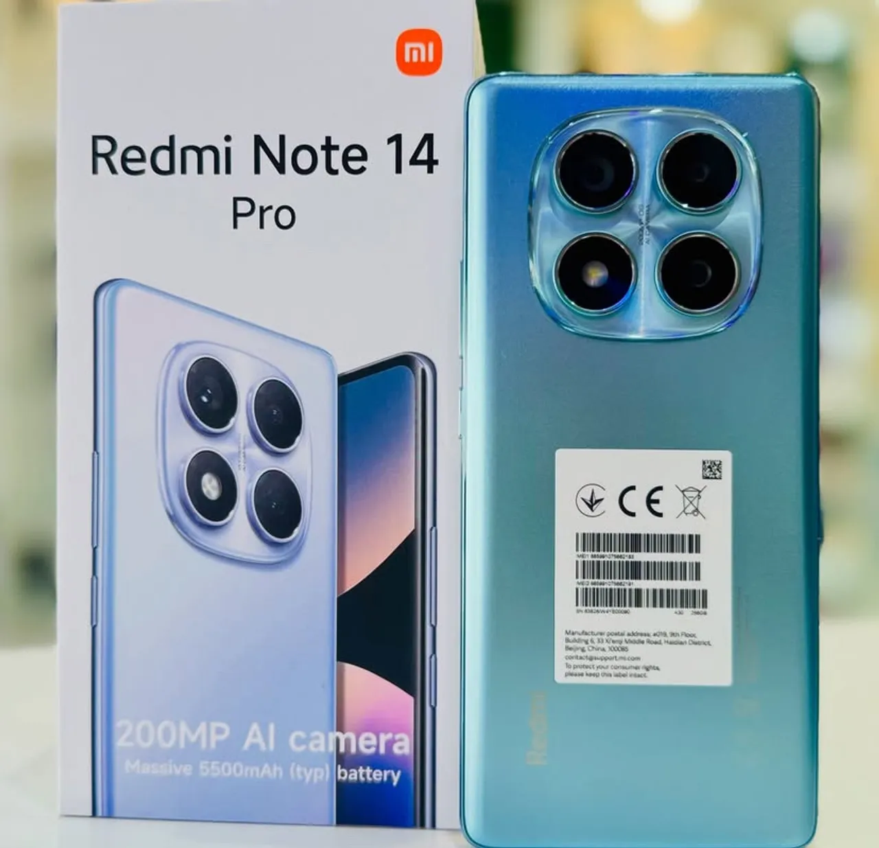 Celular Xiaomi Redmi Note 14 Pro 4G NFC 256GB /08GB RAM Novo Global + Entrega Grátis