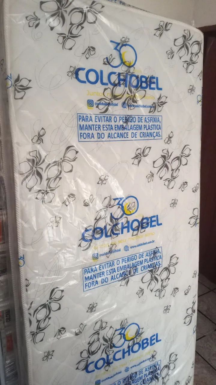 COLCHÃO SOLTEIRO D33 NOVO - Foto 2