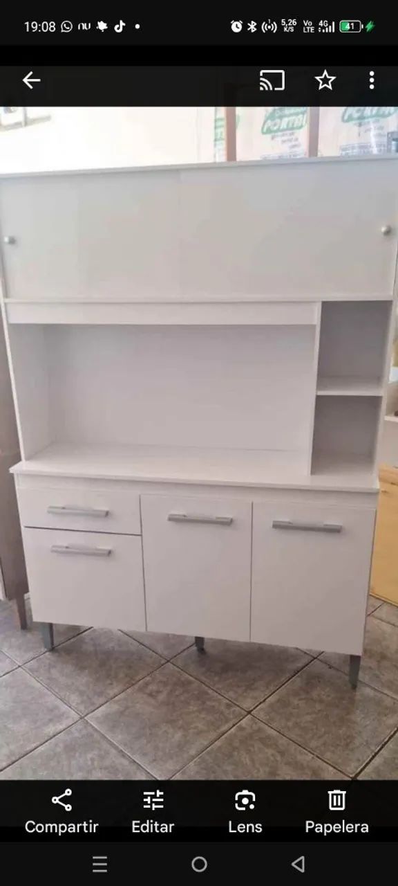 Armario De Cozinha Ceará Na Promoção/Entrega É Montagem Grátis Loja R&L Móveis  - Foto 2