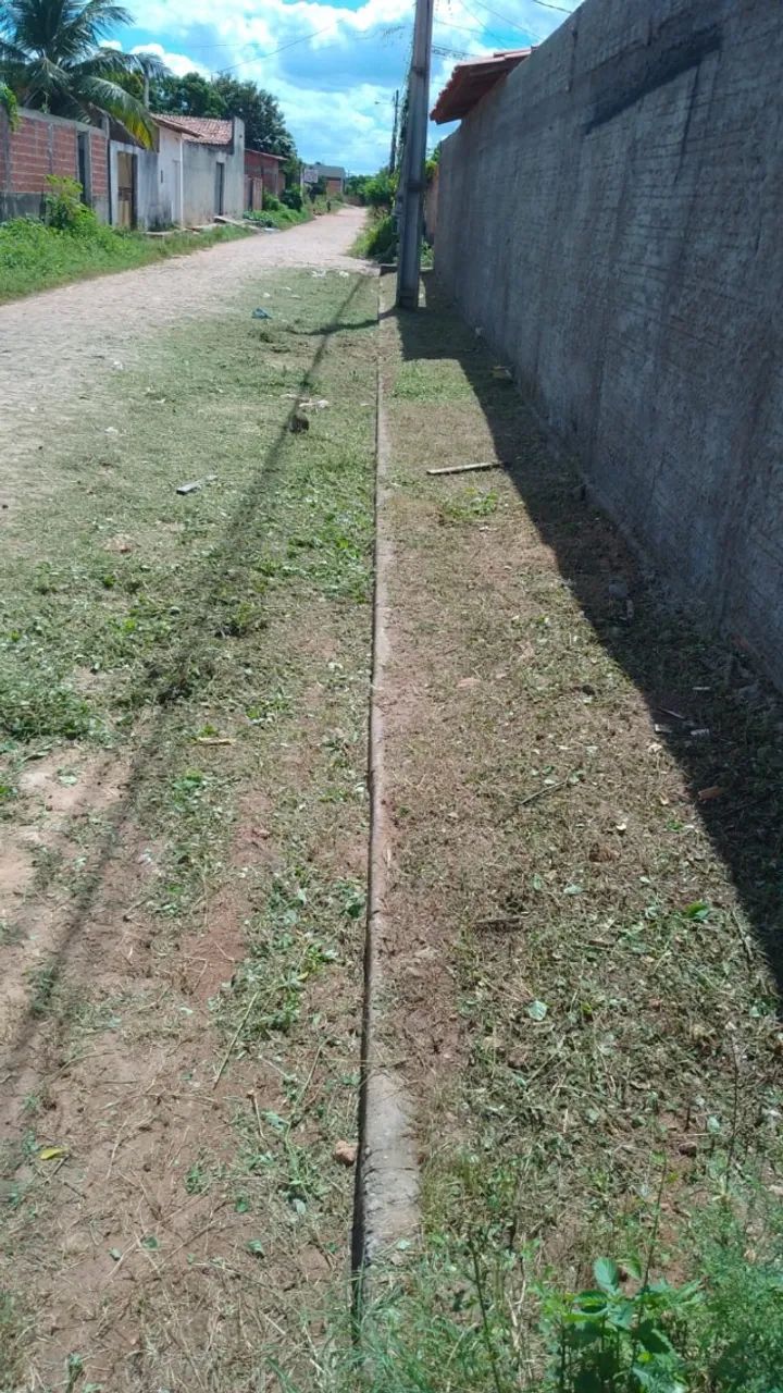  *46. Trabalho com roçadeira,limpeza terreno *