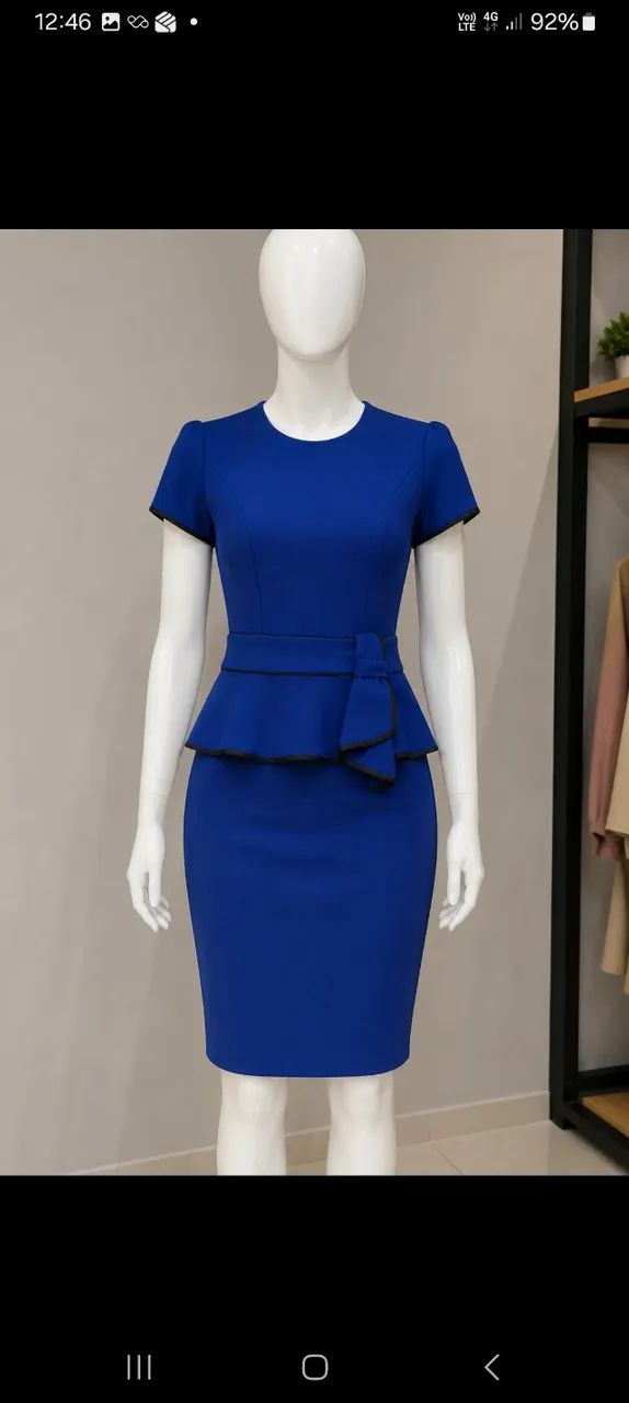 Vestido em bom estado