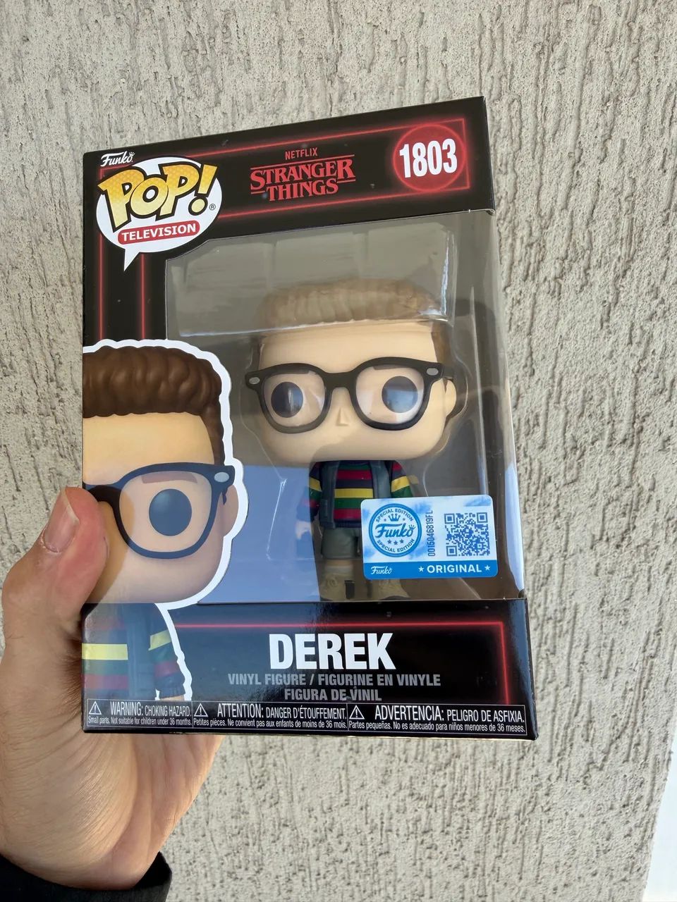 Funko Pop Derek Stranger Things Novo Original - Foto 2