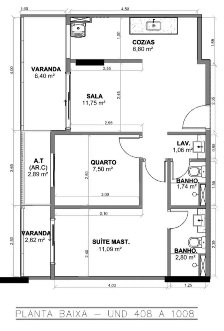 Passo os direitos apartamento RZ25 - Foto 2