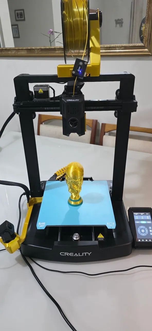 Vendo ou troco impressora 3d Ender 3 V3 KE - Foto 4