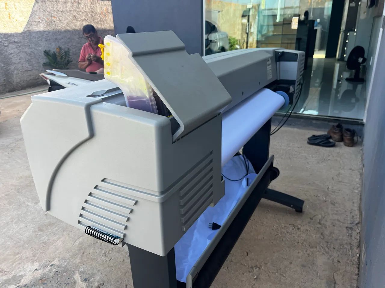 HP DesignJet 500 + HpGL/2 plotter  - Foto 2
