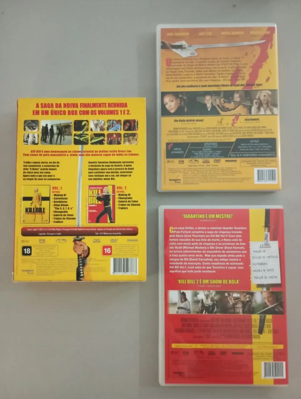 Kiill Bill - Box com dois filmes  - Foto 4
