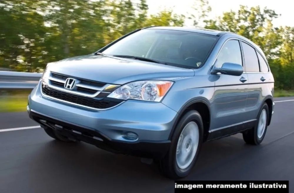 Maçaneta Externa Lado Direito Honda Crv 2009 2010 2011 Preto Preto Dianteira/traseira - Foto 10