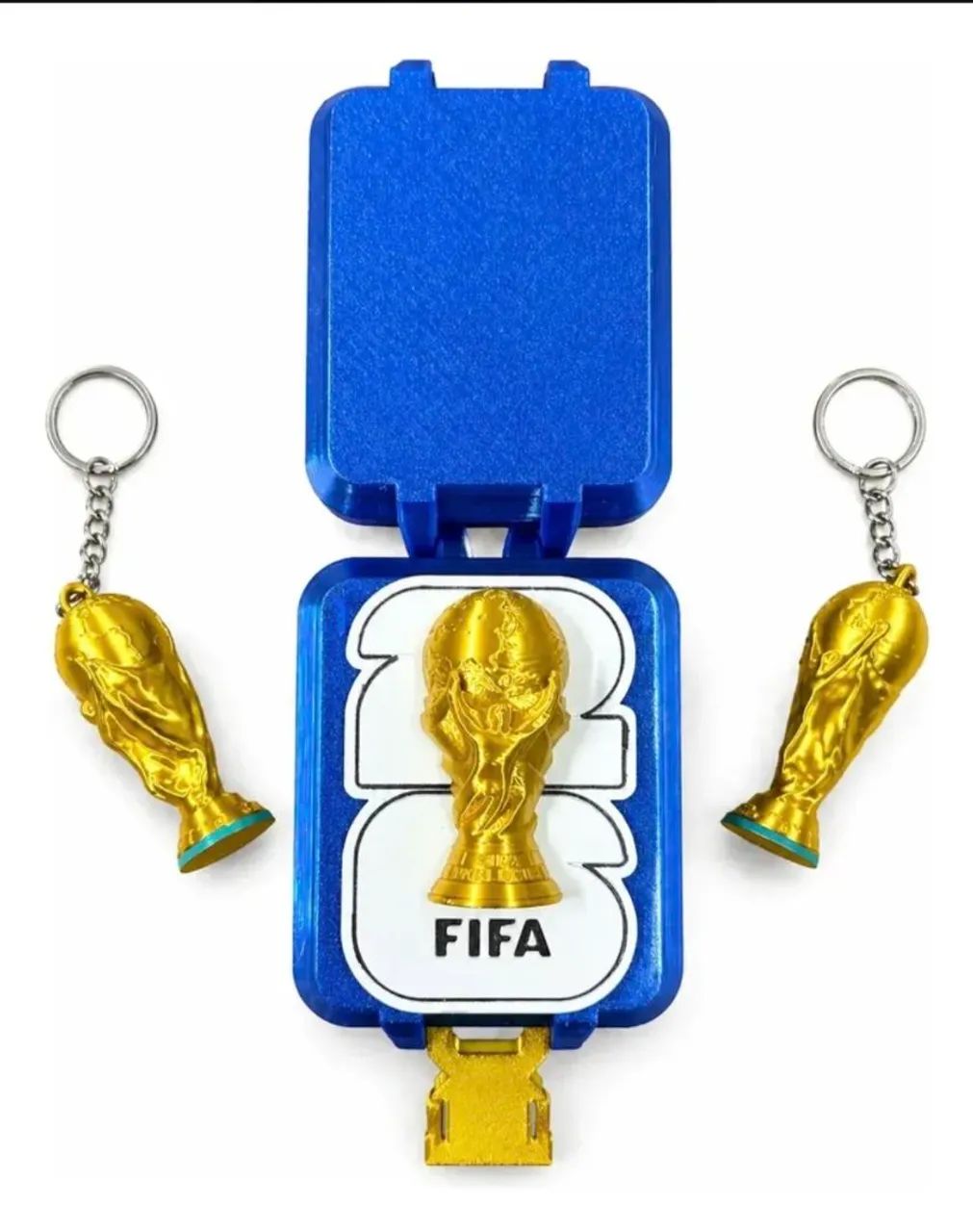 Caixa Guardar Figurinha Álbum Copa Do Mundo Coleção Brasil - Foto 2