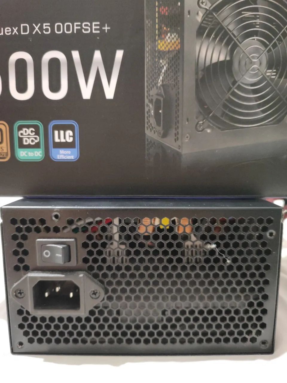 Fonte de alimentação 500W (80Plus Bronze) Nova! - Foto 4