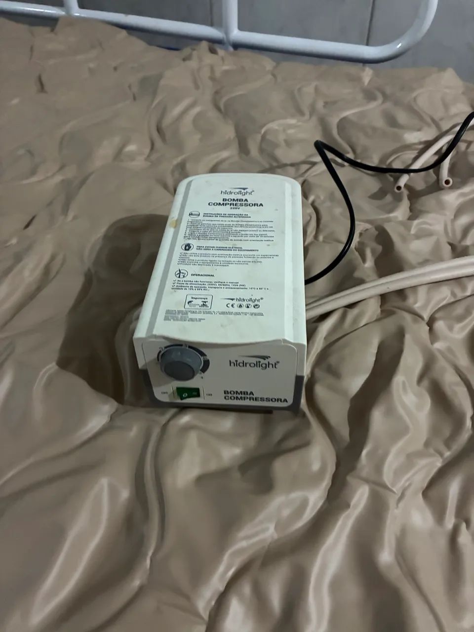 Colchão Pneumático Supermedy com Bomba Compressora (Antiescaras)  - Foto 3