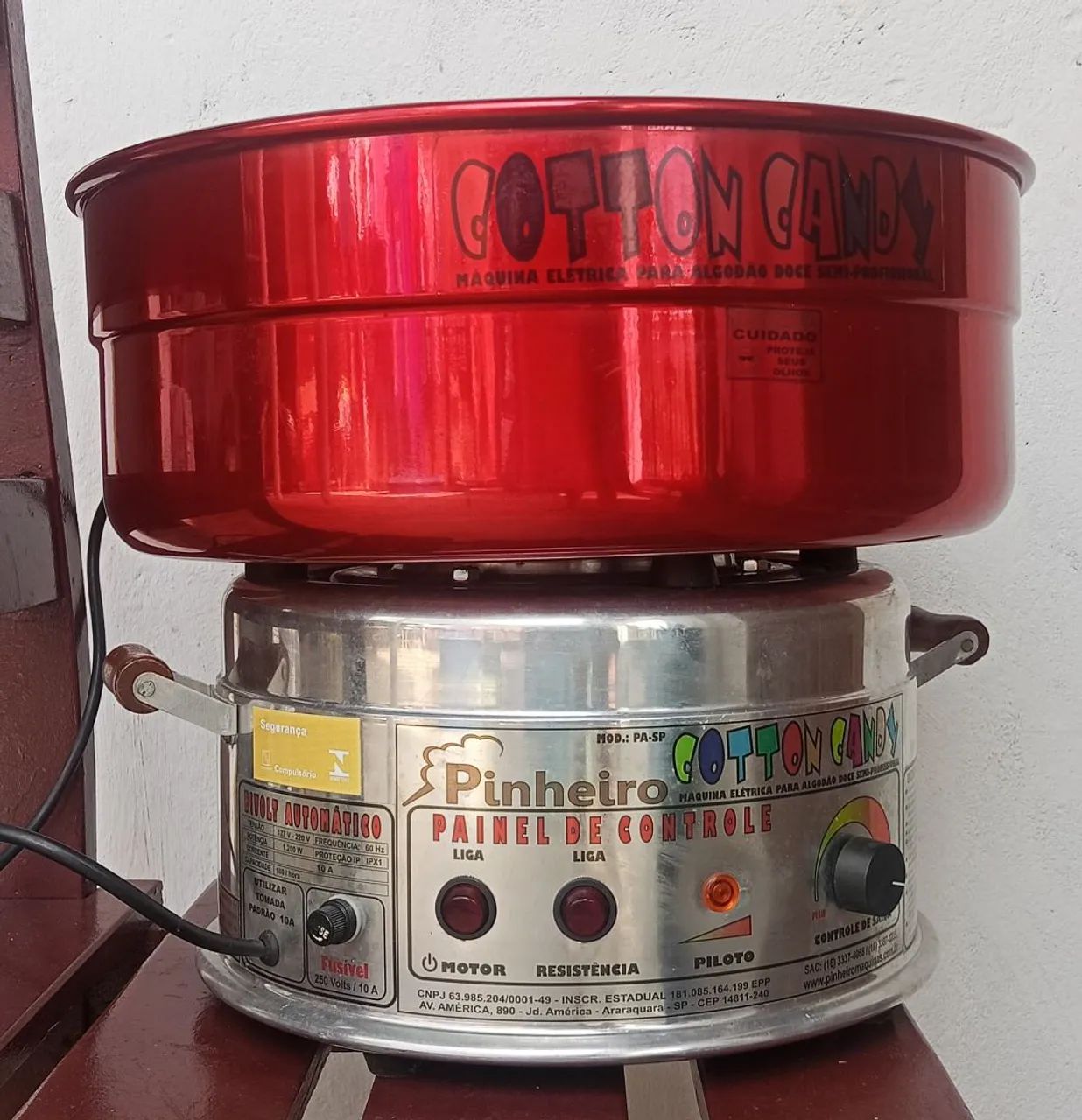 Máquina de Algodão-Doce Pinheiro à Venda - Foto 3