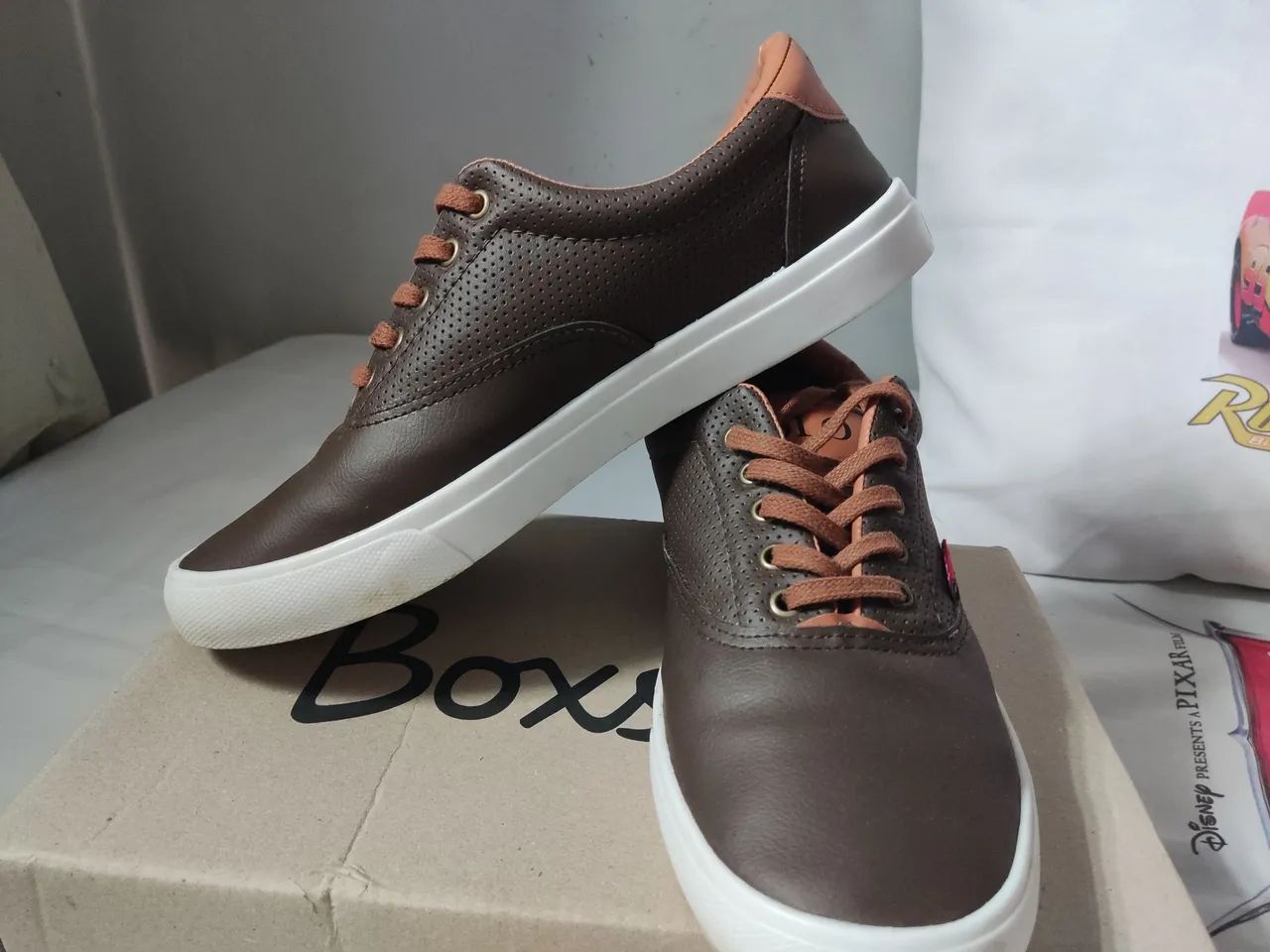 Tênis Sneaker Marrom Polo - Foto 2