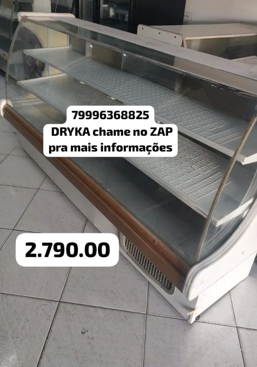 Balcão expositor refrigerado 