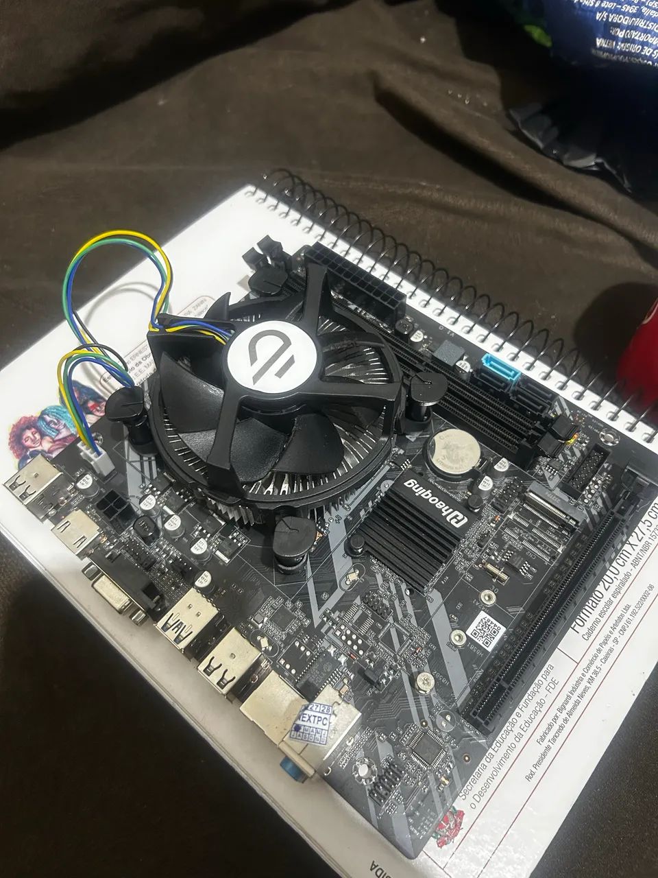 Placa mãe e processador i5 e fonte de 500w - Foto 4