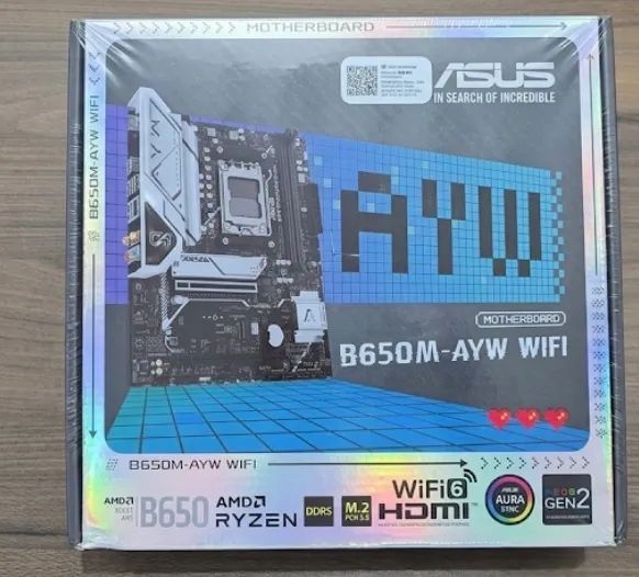 Asus b650m placa mãe LACRADA