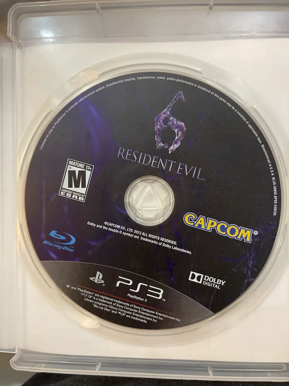 Jogo resident evil 6 ps 3