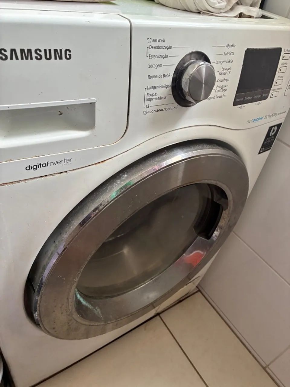Lava e seca para peças 