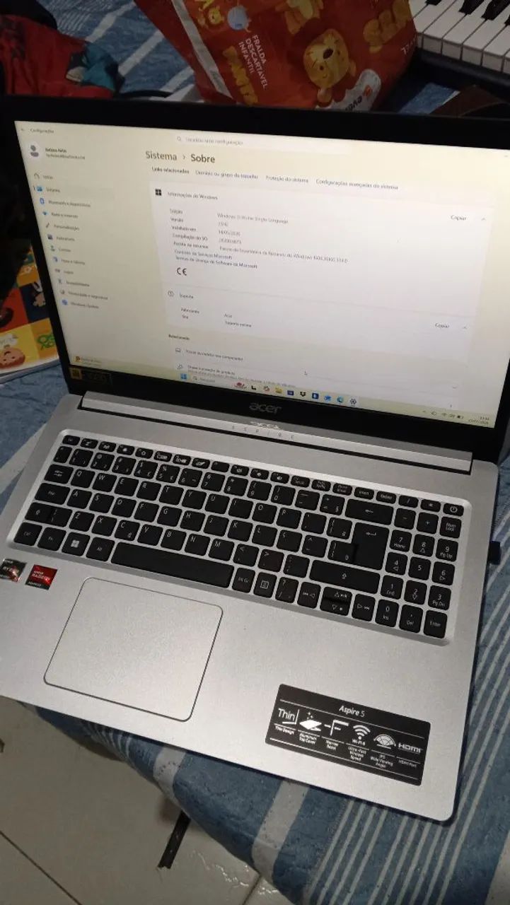 Vendo notebook zerado - Foto 3